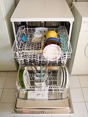 Archivo:Dishwasher open for loading