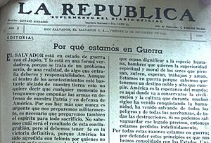 Archivo:El Salvador al esfuerzo aliado durante la segunda guerra mundial
