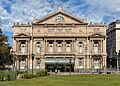 Fachada del Teatro Colón en Buenos Aires, Argentina