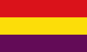 Archivo:Flag of the Second Spanish Republic (plain)