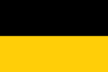 Two horizontal bars of black and gold