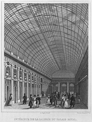 Archivo:Galerie of the Palais Royal - interior, 1831
