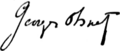 Georges Ohnet signature