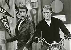 Happy days motorcycle richie fonzie 1977.JPG