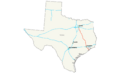Interstate 45 map