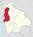 La Paz in Bolivia