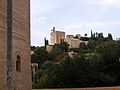 La torre de la vela desde las torres bermejas
