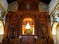 La virgen de loreto en su altar mayor