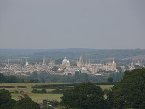 Archivo:Oxford from Boars Hill