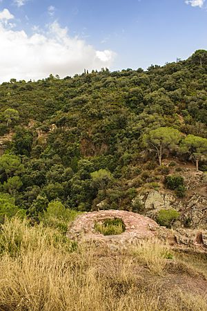 Archivo:Sant Genís de Rocafort - Torre - Teillu