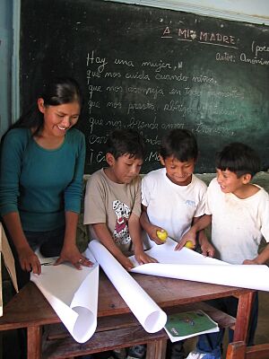 Archivo:School in Bolivia