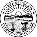 Seal of Clermont County (Ohio) Clerk of Courts