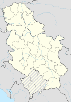 Đakovica ubicada en Serbia