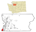 Snohomish County Washington Incorporated and Unincorporated areas Edmonds Highlighted