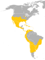 Tadarida brasiliensis Range