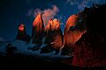 Torres del paine at sunrise