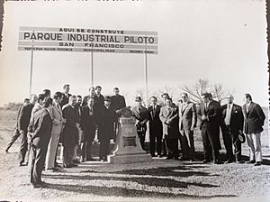 Archivo:Acto de Inauguración, Parque Industrial San Francisco, Córdoba, Argentina (1971)