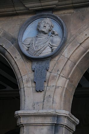 Archivo:Bernardo del Carpio-Plaza Mayor de Salamanca