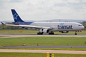 C-GTSD A330-343X Air Transat(Welcome) MAN 03MAY13 (8705115082).jpg
