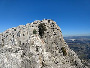Archivo:Cima del Pico Ventana vista lateral
