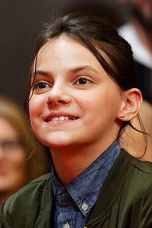 Archivo:Dafne Keen Press Conference Logan Berlinale 2017 02