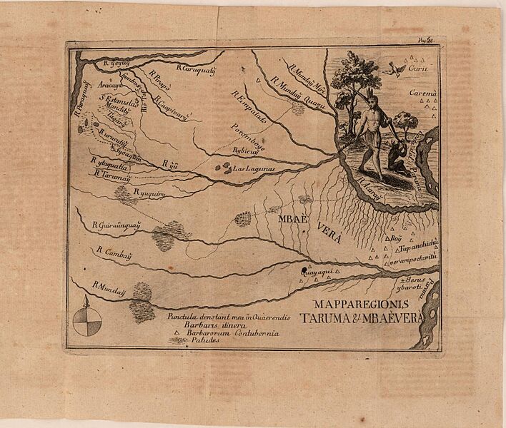 Dobrizhoffer Chaco map