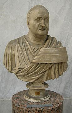 Archivo:Domizio enobarbo, padre di nerone, busto di restauro, inv. 2222
