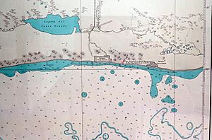 Archivo:Faro Recalada a Bahía Blanca, Monte Hermoso mapa