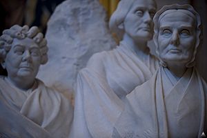 Archivo:Flickr - USCapitol - Portrait Monument to Lucretia Mott, Elizabeth Cady Stanton and Susan B. Anthony