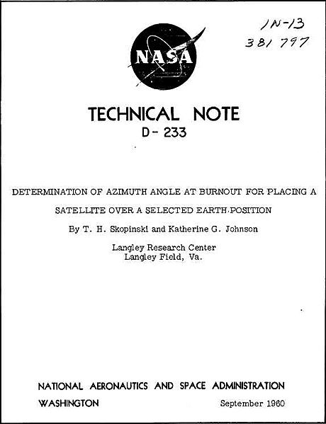 Johnson NASA Paper