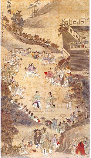 Archivo:Korean painting-Daekwaedo