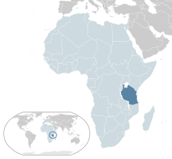 Location Tanzania AU Africa.svg