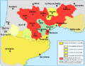 Occitania y Aragon en 1213