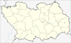 Sursk ubicada en Óblast de Penza