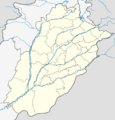 Pakistan Punjab location map