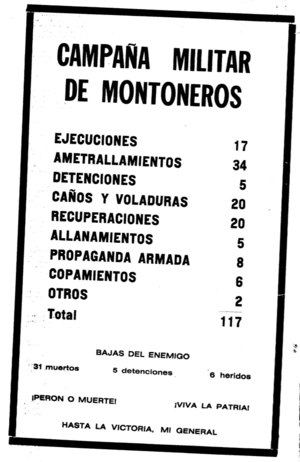 Archivo:Parte de Guerra - Evita Montonera - Abril 1975
