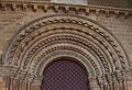 Puerta Fillols Seu Vella Lerida detalle