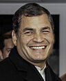 Rafael Correa in France (cropped)