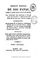 Retrato político de los Papas 1823 Llorente T1