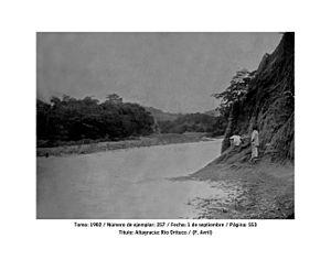 Archivo:Rio Orituco,cerca de Altagracia 1902