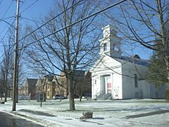 Roxbury Central School and Methodist Church Feb 09.jpg