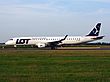 SP-LNE LOT - Polish Airlines Embraer ERJ-195LR (ERJ-190-200 LR) - cn 19000583, taxiing 22july2013 pic-004.JPG