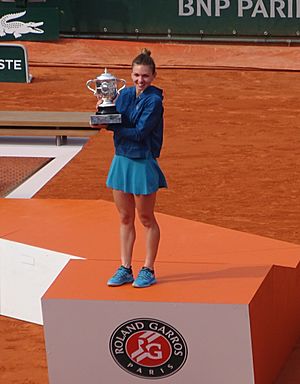 Archivo:Simona Halep Roland Garros 2018
