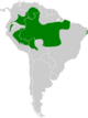 Thamnophilus aethiops map.svg