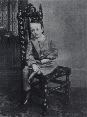 Archivo:Thomson as a child 1861