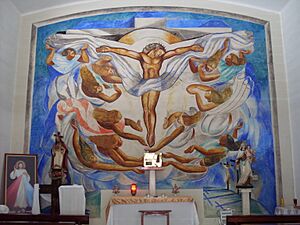 Archivo:UCV 2015-250 Mural de Francisco Narváez, 1950