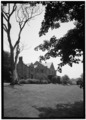 WEST FLANK FROM THE NORTHWEST, DISTANT VIEW - Malbone, Malbone Road, Newport, Newport County, RI HABS RI,3-NEWP,62-5