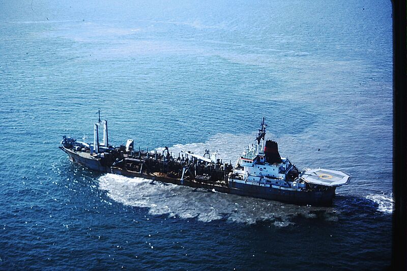1987 sucker-dredger Beaufort Sea