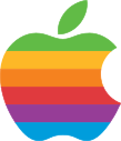 Apple Computer Logo rainbow