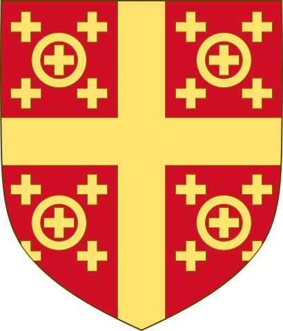 Arms of Courtenay-Constantinople